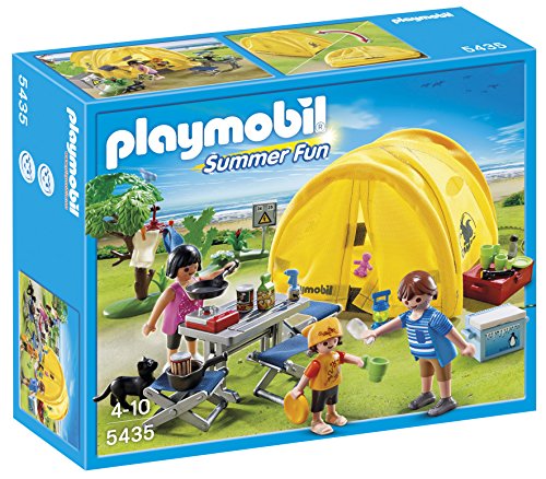 Playmobil-Vacaciones-Tienda-de-campaña