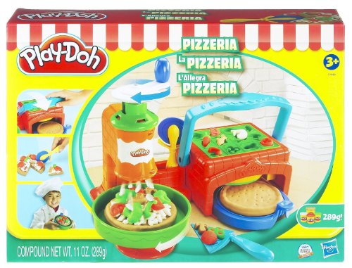 Pizzería de plastilina para niños y niñas