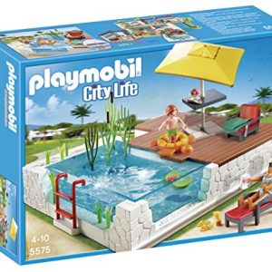 Playmobil-Juego-de-construccin-Piscina-con-Terraza